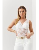 Cream lace bralette top 98500 - Online store - Boutique